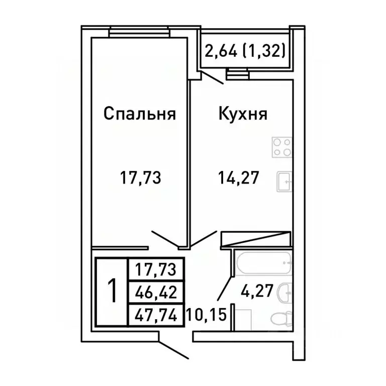 1-к кв. Самарская область, Самара Королев Звездный жилой комплекс ... - Фото 0