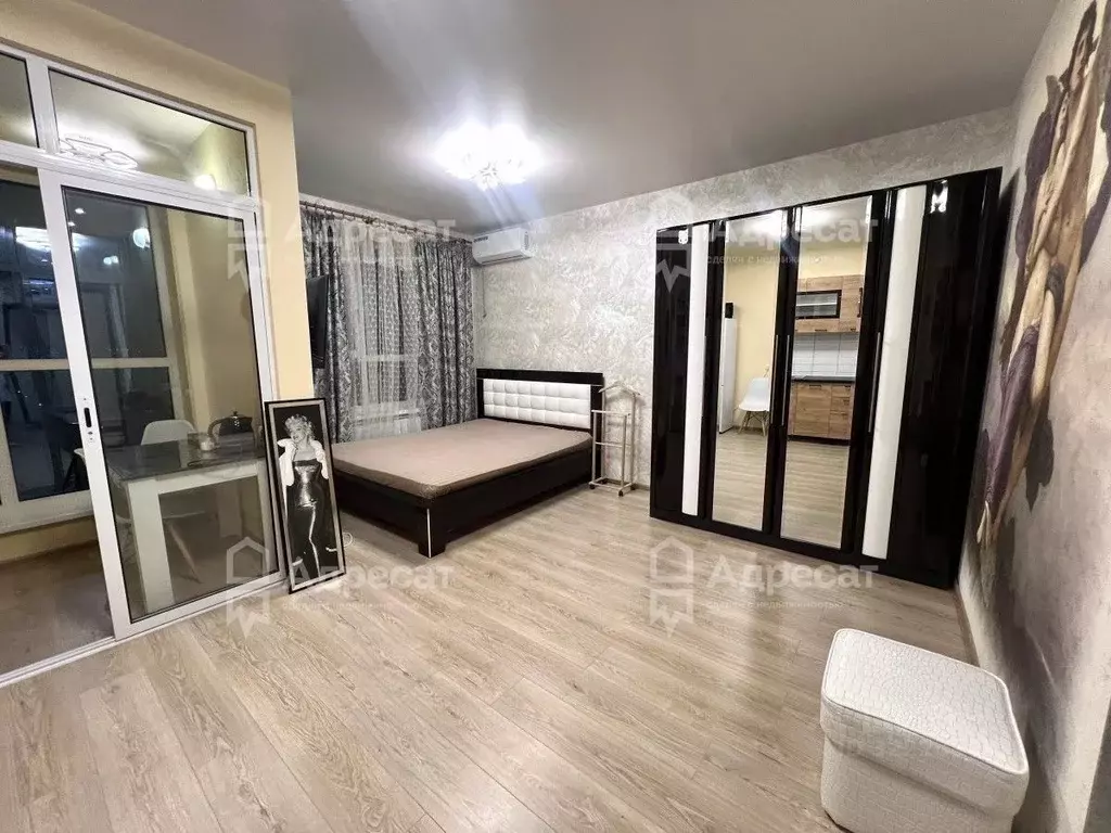 Студия Волгоградская область, Волгоград ул. Полоненко, 10 (28.0 м) - Фото 1