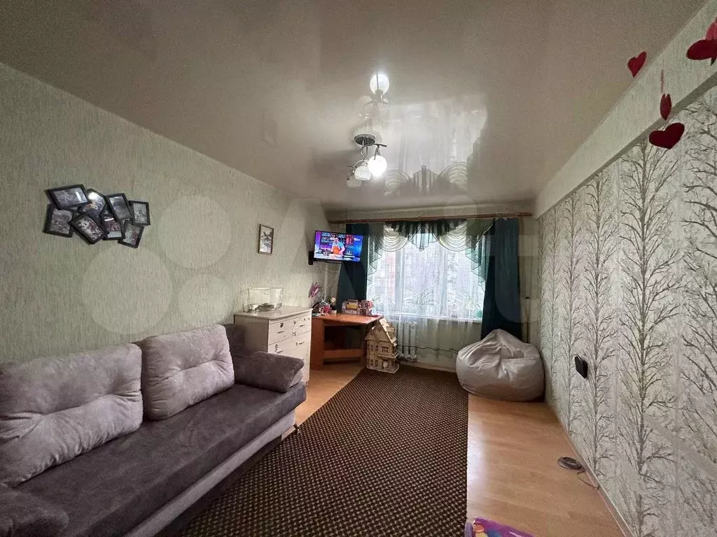 1-к. квартира, 31,5 м, 3/5 эт. - Фото 0