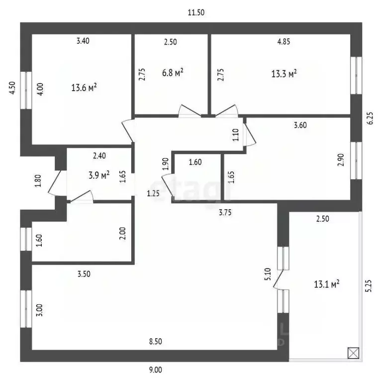 Дом в Башкортостан, Стерлитамак ул. Сергея Лазо (100 м) - Фото 1