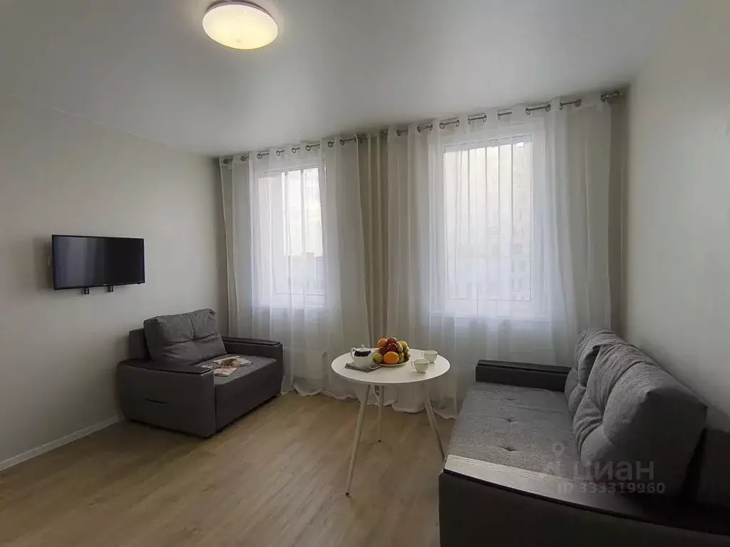 Студия Москва Березовая аллея, 19к3 (23.8 м) - Фото 1