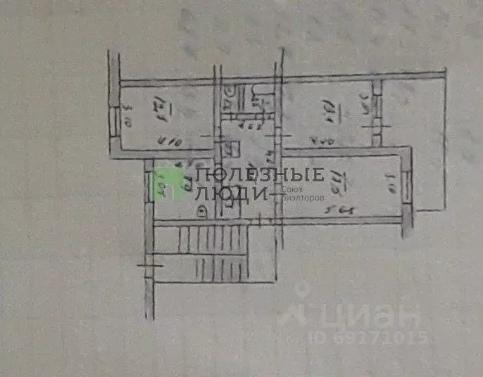 3-к кв. Орловская область, Хотынецкий район, д. Хотимль-Кузменково ул. ... - Фото 2