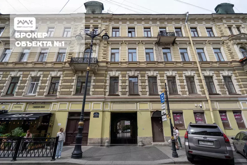 2-комнатная квартира: Санкт-Петербург, улица Рубинштейна, 11 (64 м) - Фото 2