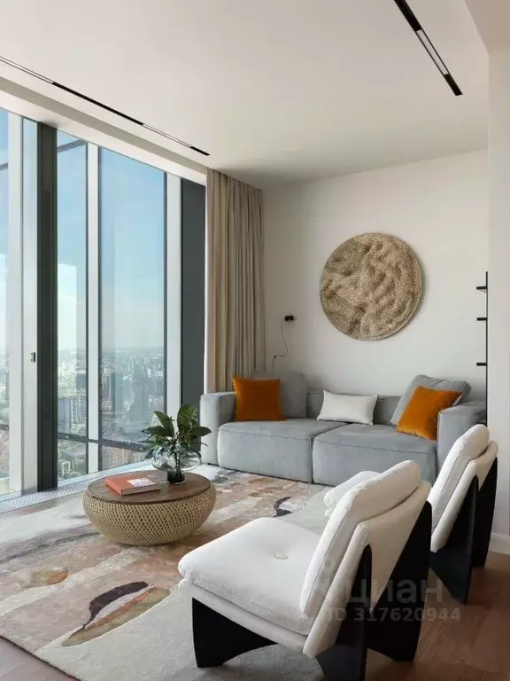 2-к кв. Москва 1-й Красногвардейский проезд, 22с2 (69.0 м) - Фото 0