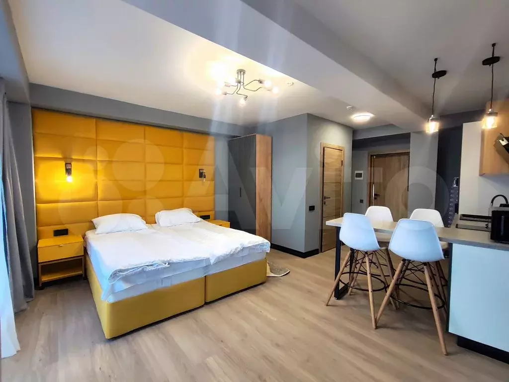 Апартаменты-студия, 35,2 м, 2/4 эт. - Фото 0