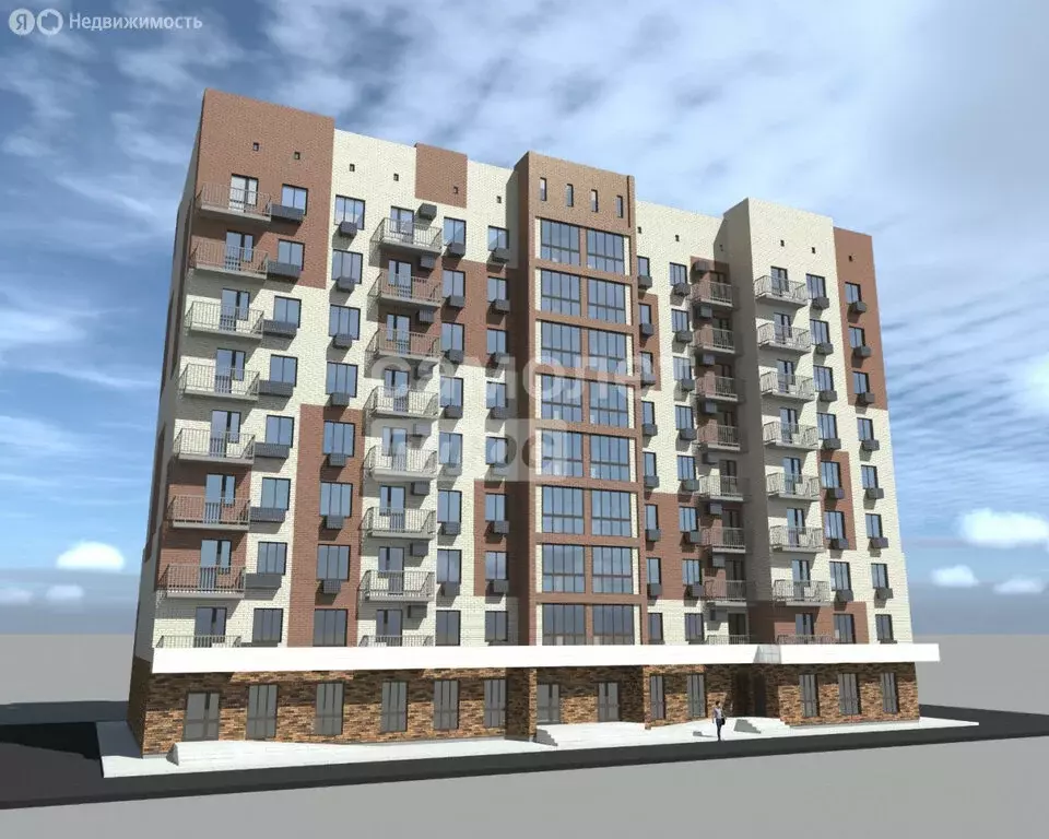 1-комнатная квартира: Элиста, 5-й микрорайон, 6 (32.87 м) - Фото 2