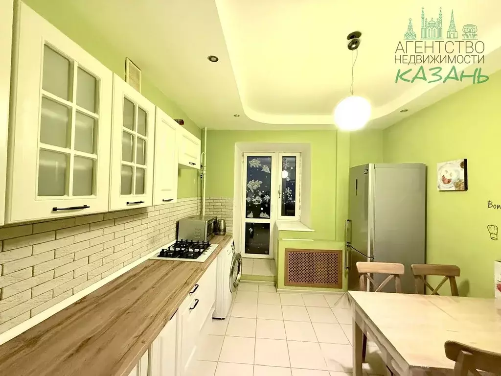 1-к кв. Татарстан, Казань ул. Гарифа Ахунова, 16 (46.0 м) - Фото 1