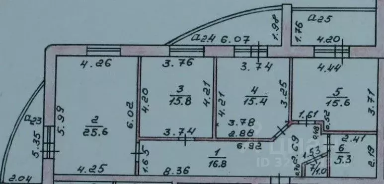 3-к кв. Рязанская область, Рязань ул. Полетаева, 29к2 (95.5 м) - Фото 1