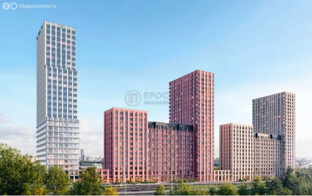 2-комнатная квартира: Москва, ЖК Аквилон Бисайд 2.0 (34.16 м) - Фото 1