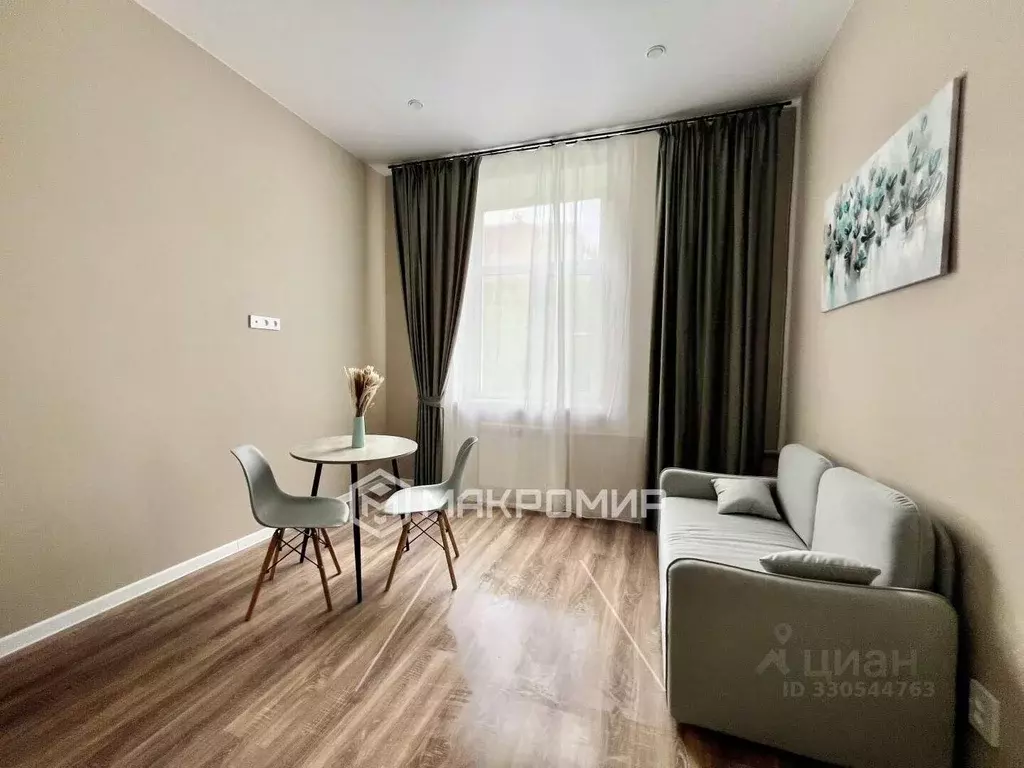 Студия Санкт-Петербург ул. Капитана Воронина, 6 (20.0 м) - Фото 2