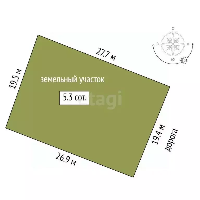 Дом в Тюменская область, Тюмень Дубравушка СНТ, ул. Центральная (60 м) - Фото 2
