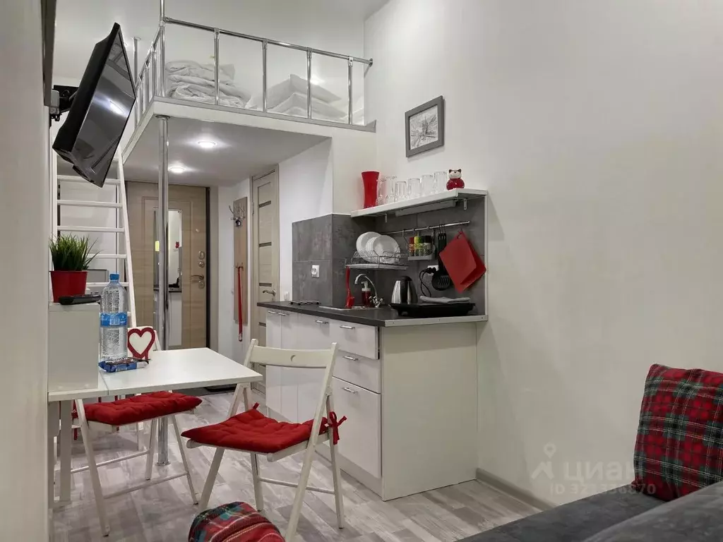 Студия Санкт-Петербург Заячий пер., 4к1 (14.0 м) - Фото 1