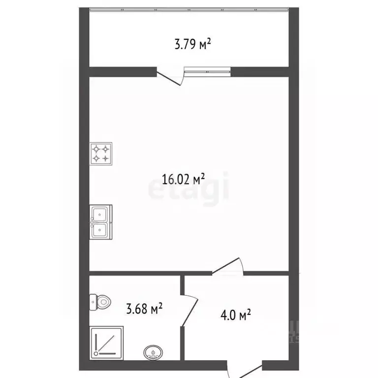 Студия Ленинградская область, Мурино Всеволожский район, Урбанист ... - Фото 2