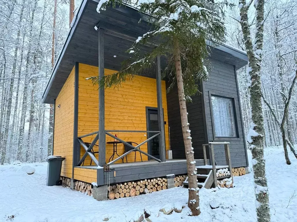 Дом в Карелия, Лахденпохский муниципальный округ, пос. Сикопохья  (26 ... - Фото 1