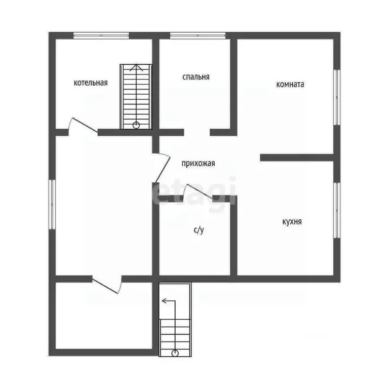 Дом в Курганская область, Кетовский муниципальный округ, КП Лесная ... - Фото 2