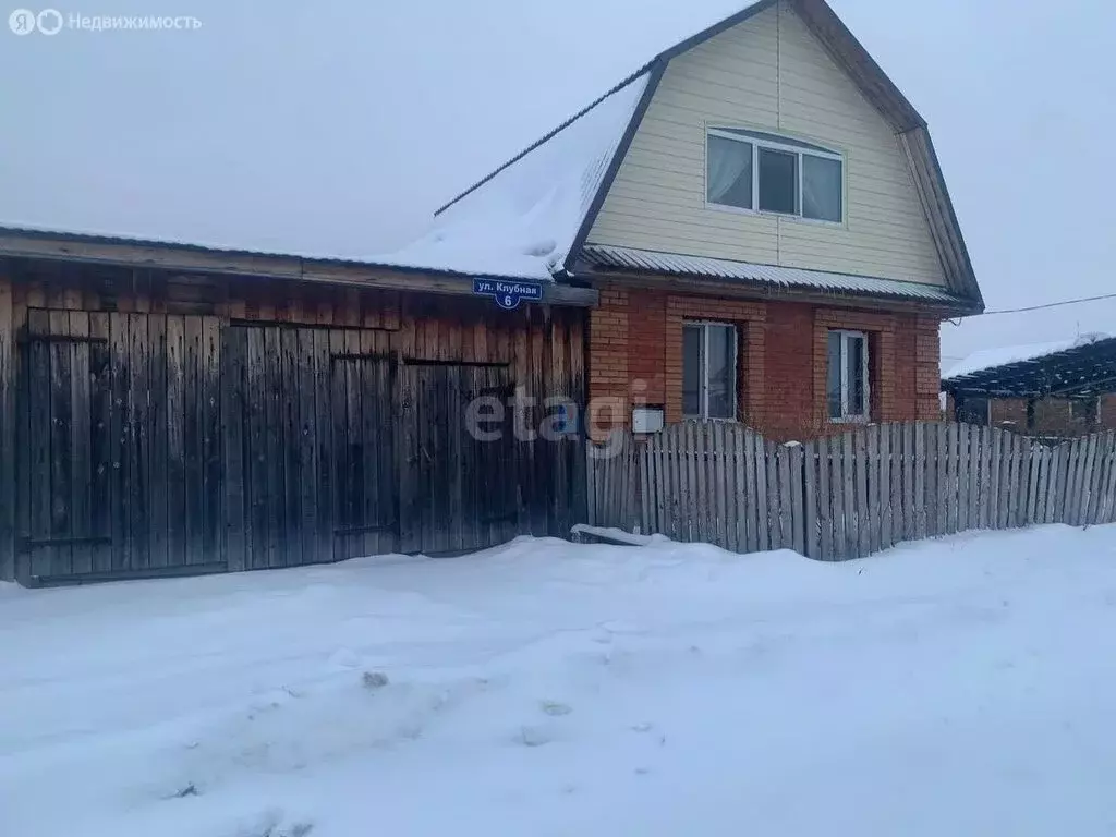 Дом в городской округ Томск, деревня Эушта, Клубный переулок (60 м) - Фото 0