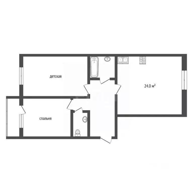 3-к кв. Московская область, Красногорск бул. Космонавтов, 13 (71.2 м) - Фото 1