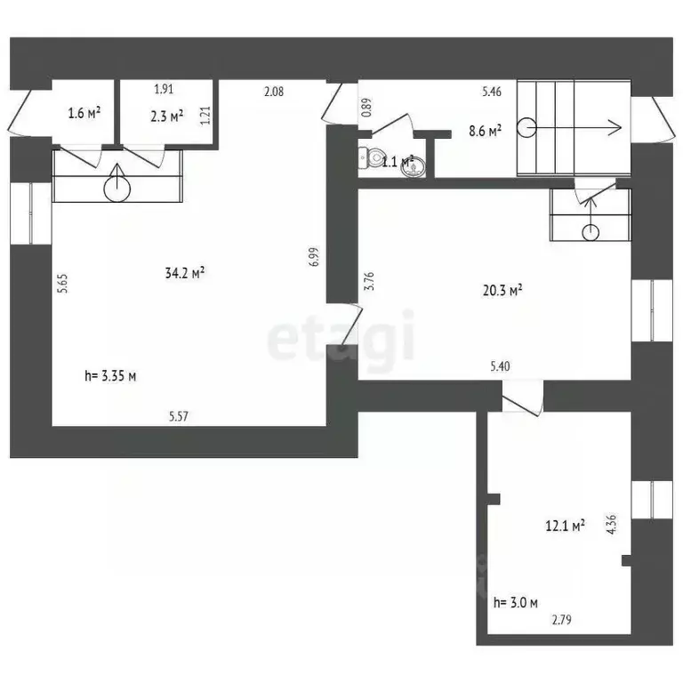 Помещение свободного назначения в Севастополь ул. Ленина, 50 (40 м) - Фото 2