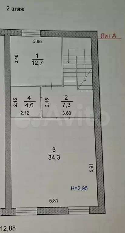 Дом 135 м на участке 3 сот. - Фото 1