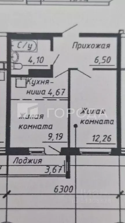 1-к кв. Новосибирская область, Новосибирск Весенний мкр, ул. Заречная, ... - Фото 1