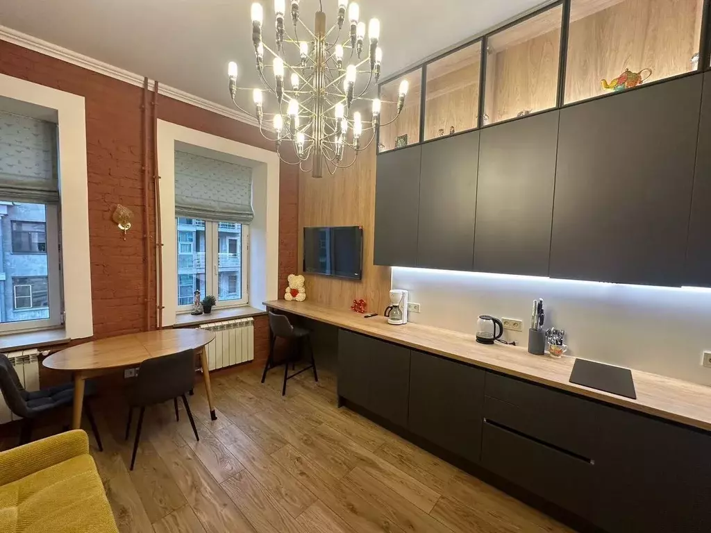 Студия Санкт-Петербург Тележная ул., 21 (29.0 м) - Фото 1