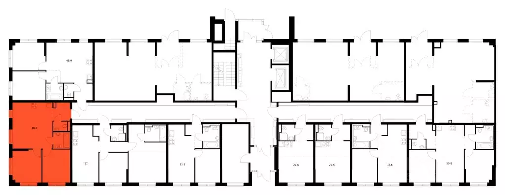 2-к кв. Ленинградская область, Всеволожский район, Заневское городское ... - Фото 2