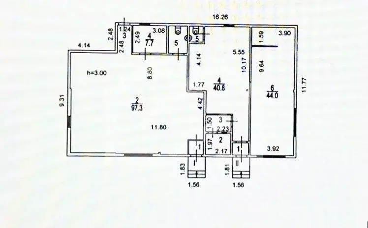 Помещение свободного назначения в Москва Чонгарский бул., 2А (210 м) - Фото 1
