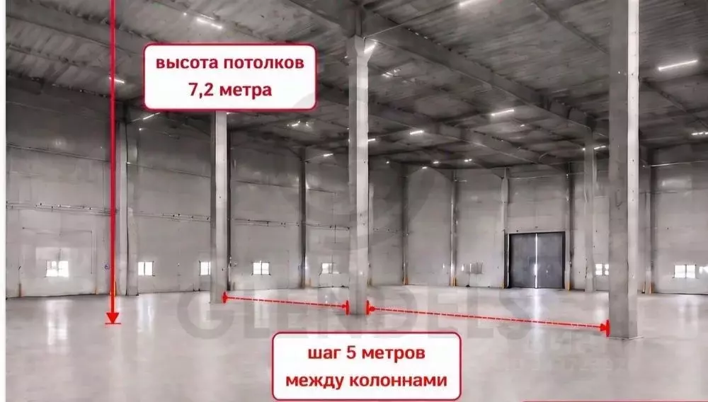 Склад в Ленинградская область, Гатчина ул. Киргетова, 1А (1218 м) - Фото 1