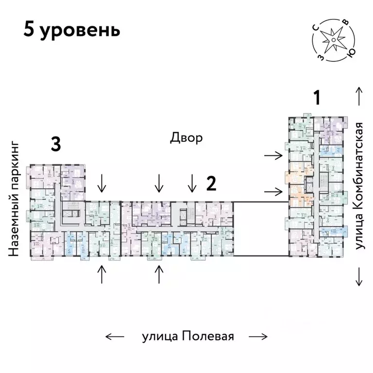 2-к кв. Тюменская область, Тюмень Полевая ул., 108 (41.21 м) - Фото 1