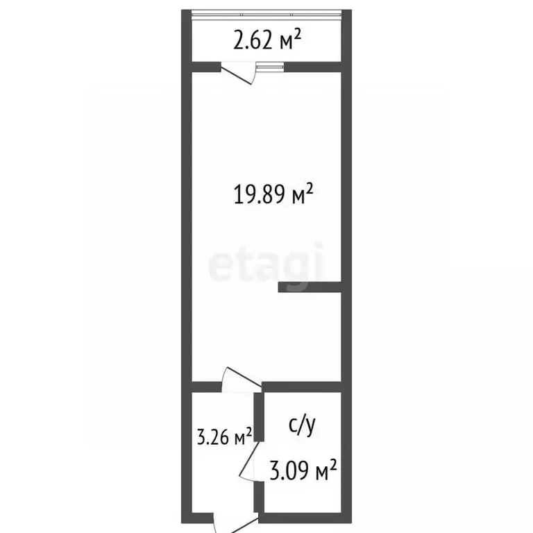 Студия Воронежская область, Воронеж ул. Антонова-Овсеенко, 35С (27.0 ... - Фото 2