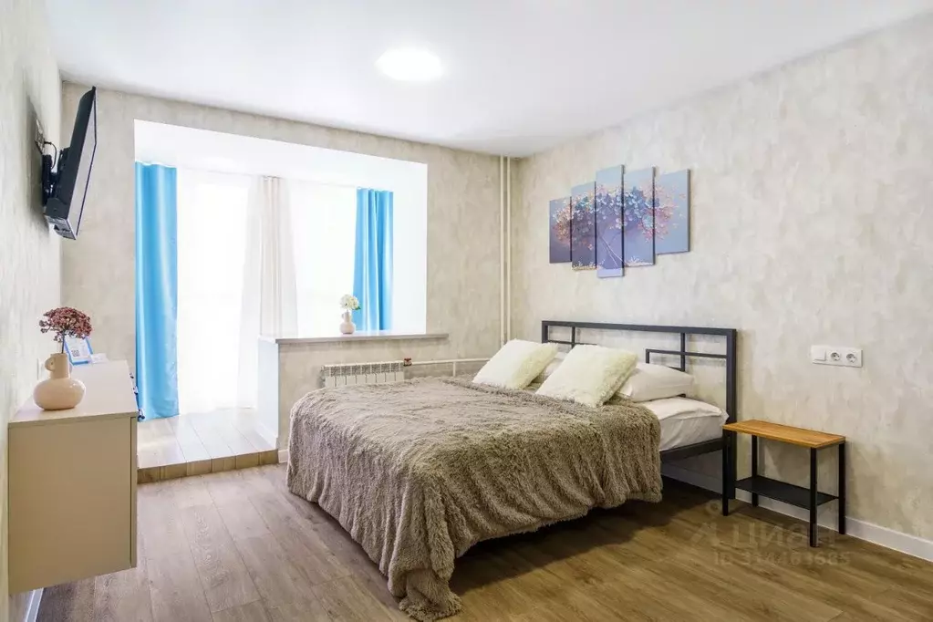 1-к кв. Томская область, Томск Киевская ул., 1 (30.0 м) - Фото 1