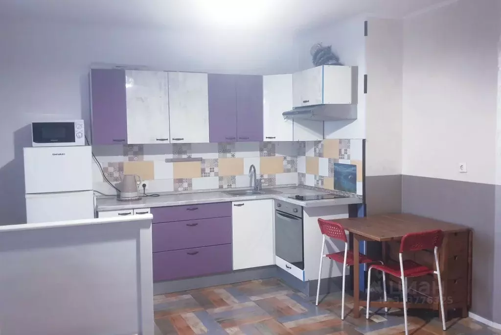 Студия Ленинградская область, Мурино Всеволожский район, ул. ... - Фото 2