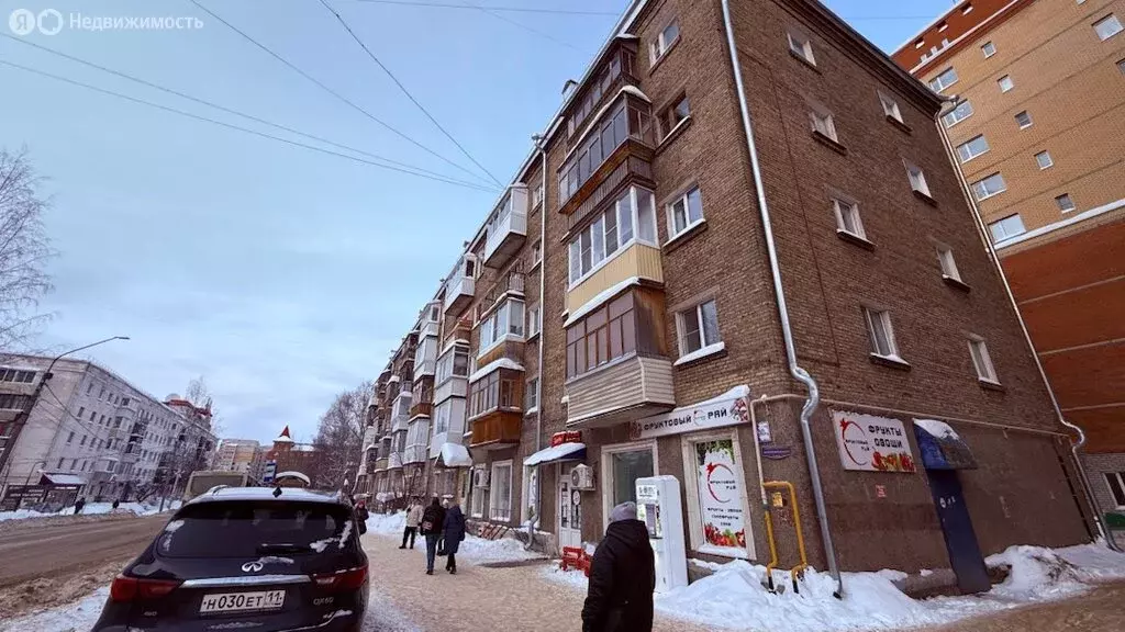 1-комнатная квартира: Сыктывкар, Интернациональная улица, 99 (30.7 м) - Фото 1