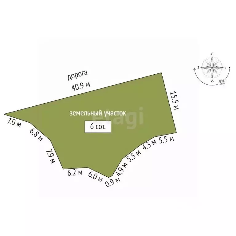 Участок в Крым, Ялта муниципальный округ, Парковое пгт ш. Парковое ... - Фото 2