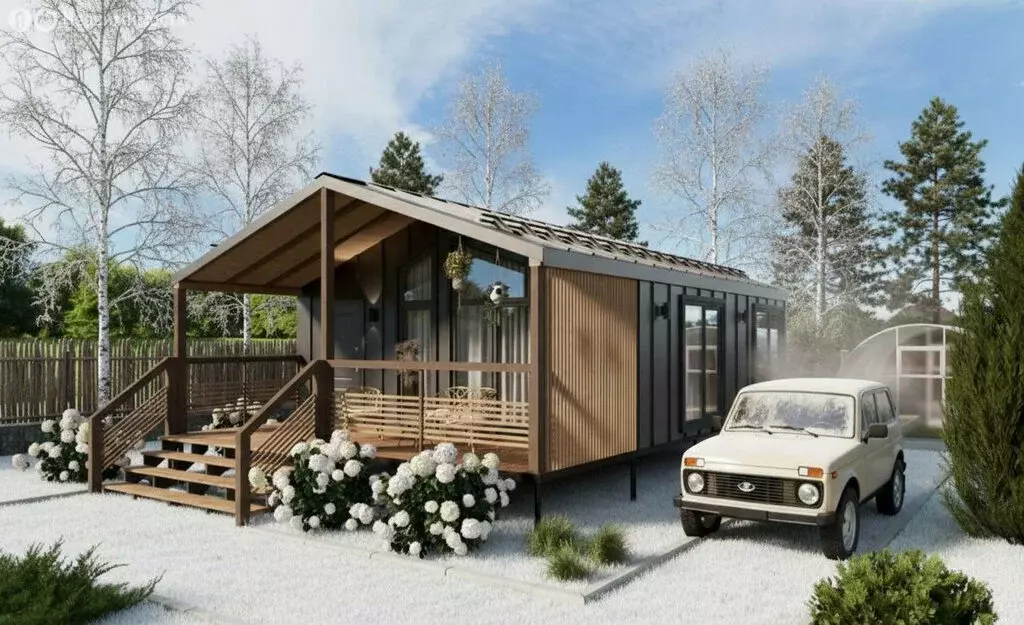 Дом в Тюменский муниципальный округ, рабочий посёлок Боровский, ... - Фото 1