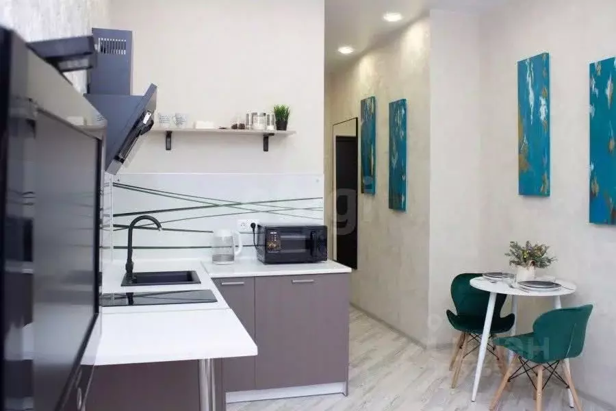 Студия Тюменская область, Тюмень ул. Сакко, 24 (23.5 м) - Фото 1