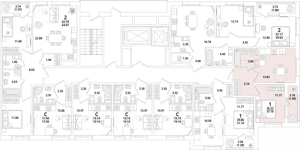 1-к кв. Санкт-Петербург Кубинская ул., 82к2 (37.1 м) - Фото 1