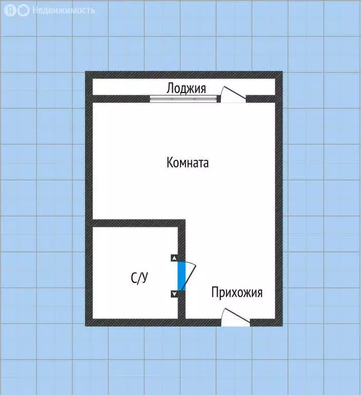 Квартира-студия: Оренбург, улица Рокоссовского, 29 (24.2 м) - Фото 1