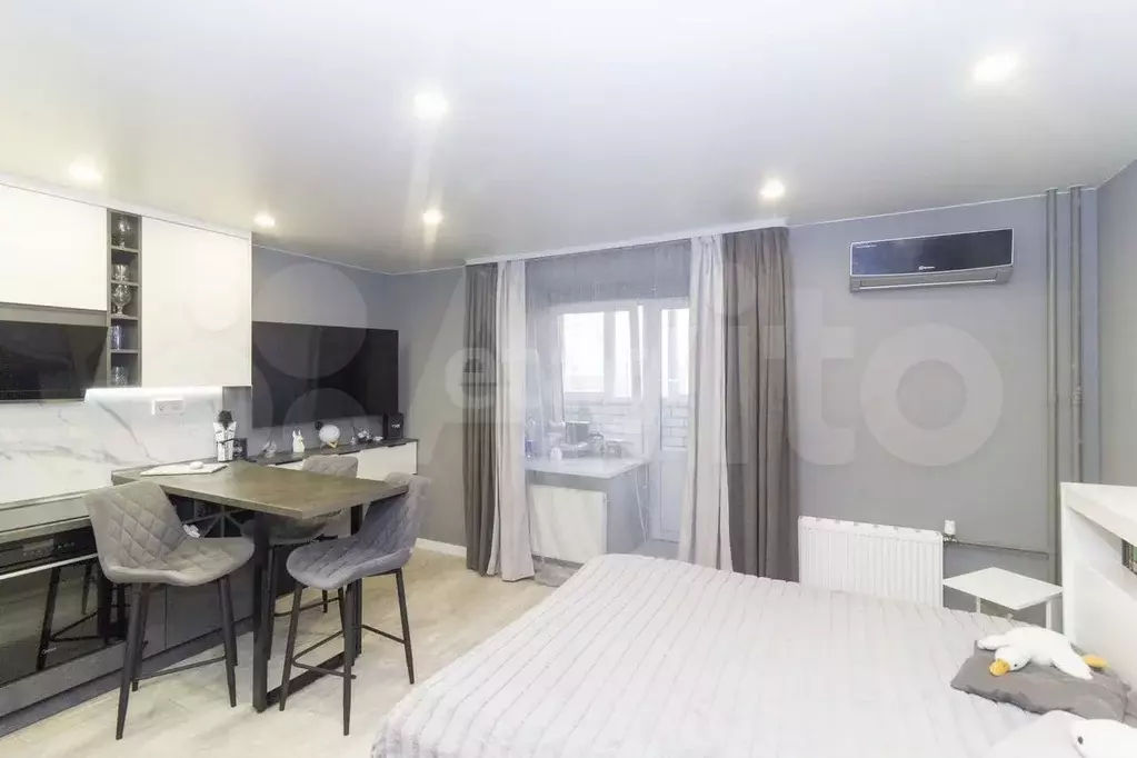 Квартира-студия, 27,6 м, 2/13 эт. - Фото 1