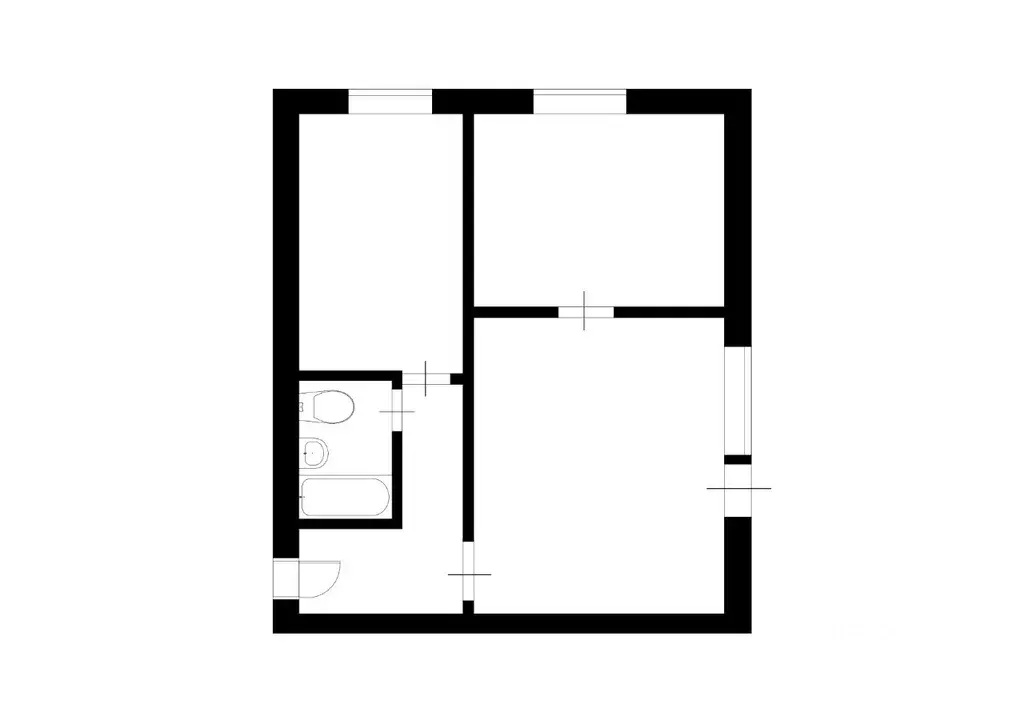 2-к кв. Москва Новочеремушкинская ул., 53К1 (42.0 м) - Фото 1