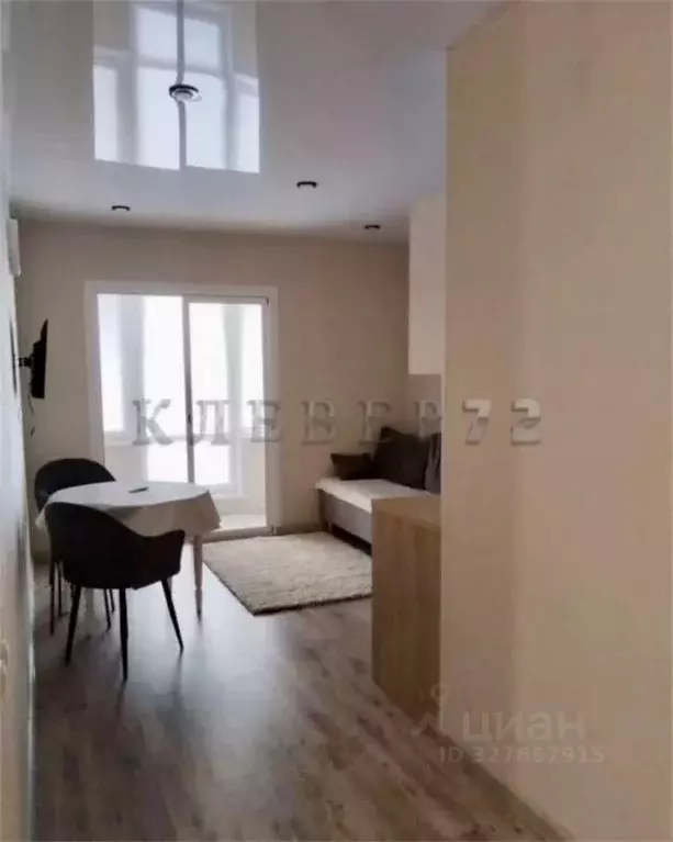 Студия Тюменская область, Тюмень ул. Василия Малкова, 10 (28.0 м) - Фото 1