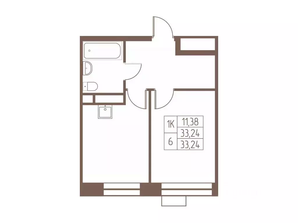 1-к кв. Московская область, Ивантеевка Пушкинский городской округ, ... - Фото 1