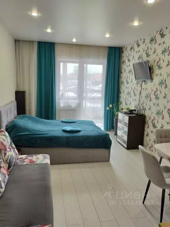 Студия Иркутская область, Иркутск ул. Баумана, 259 (30.8 м) - Фото 1