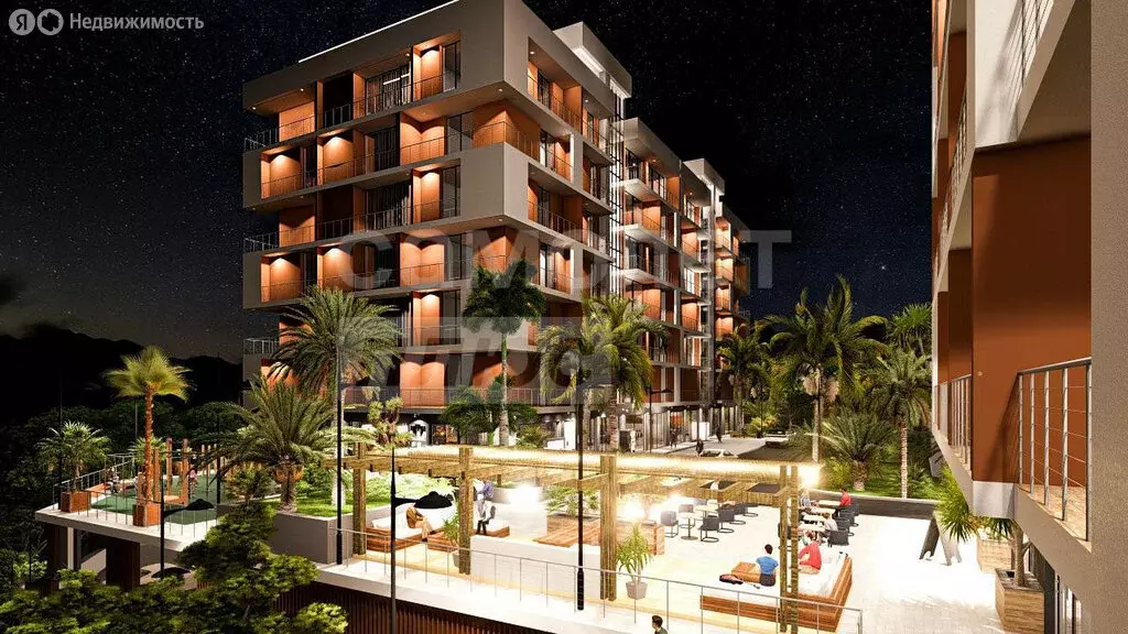 1-комнатная квартира: Кацивели, улица Академика В.В. Шулейкина, 8 ... - Фото 1