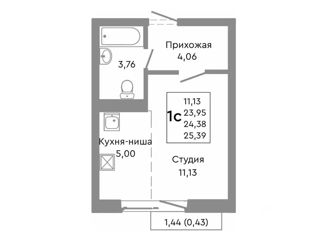 Студия Челябинская область, Челябинск Никс Лайн на Ярославской жилой ... - Фото 0