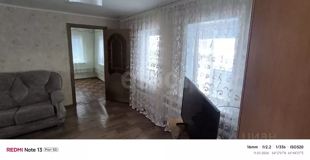 Дом в Челябинская область, Троицкий муниципальный округ, с. Бобровка ... - Фото 2