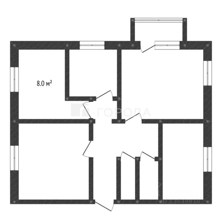 3-к кв. Алтайский край, Барнаул ул. 40 лет Октября, 35 (75.1 м) - Фото 2