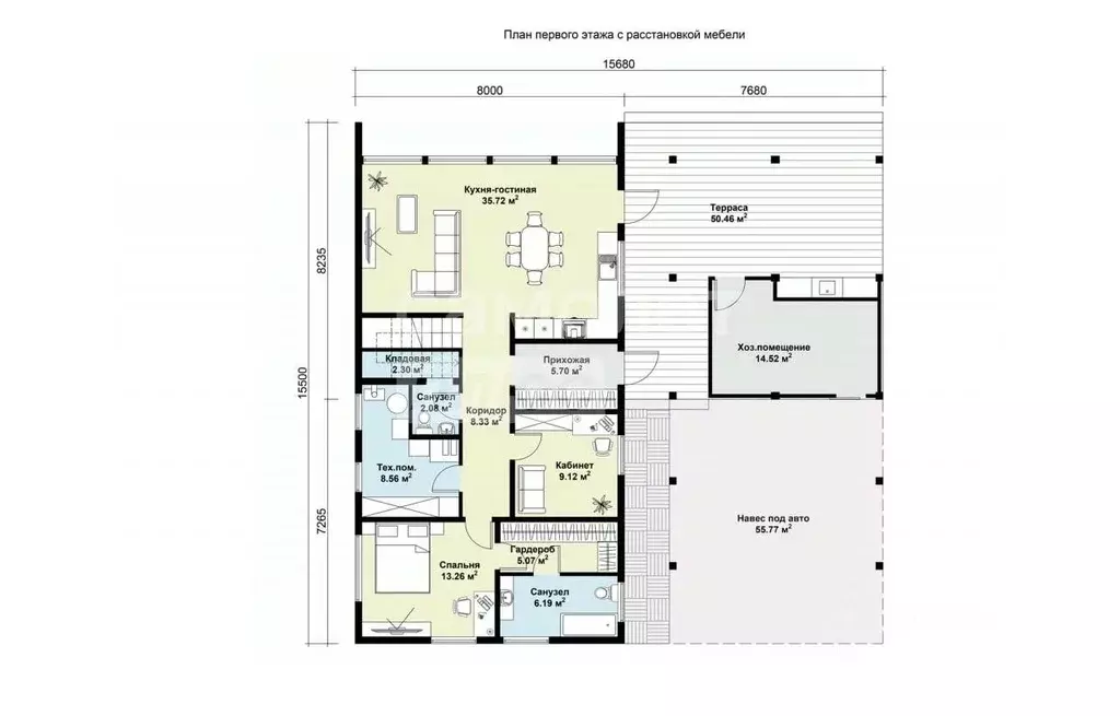 Дом в Московская область, Истра муниципальный округ, д. Исаково, ... - Фото 2