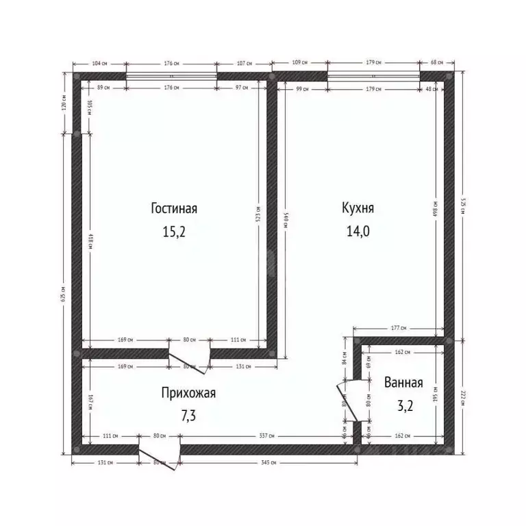 1-к кв. Дагестан, Махачкала ул. Ибрагимовой, 2Бк2 (40.0 м) - Фото 2
