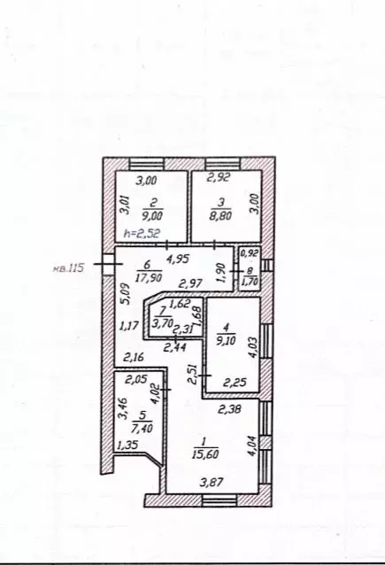 1-к кв. Чувашия, Чебоксары Университетская ул., 29 (33.4 м) - Фото 2